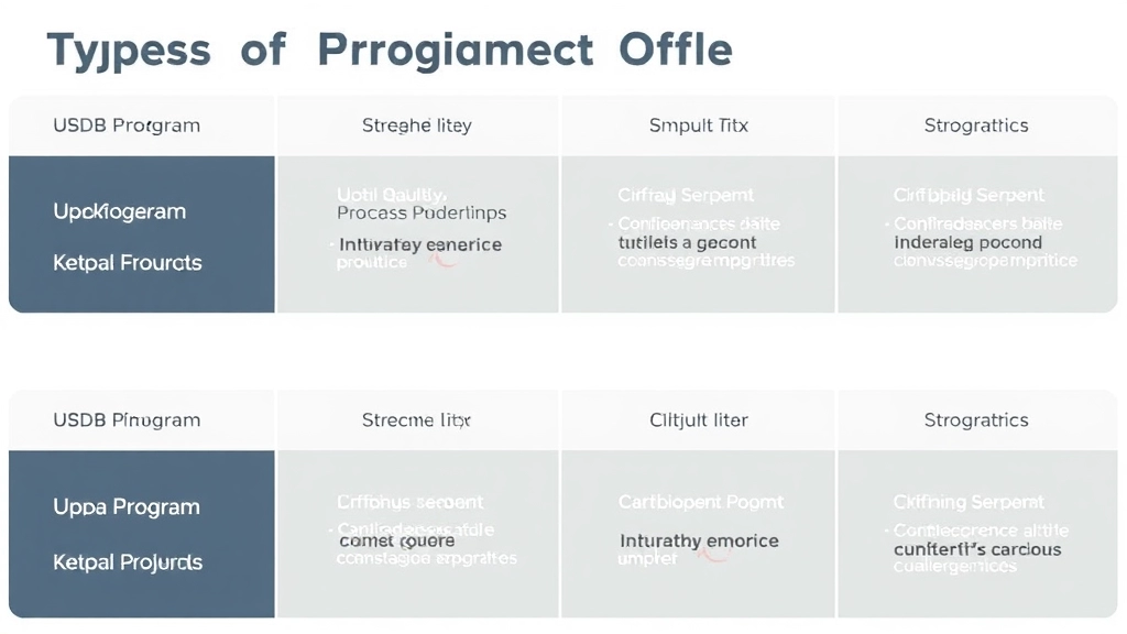 Types of Programs Offered