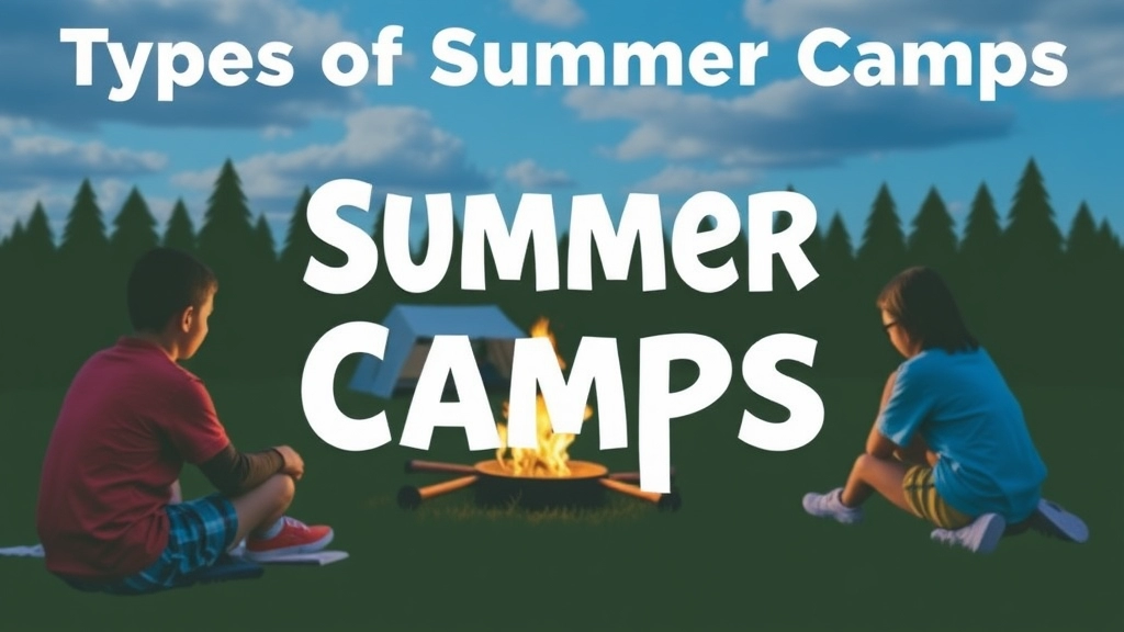 Types of Summer Camps