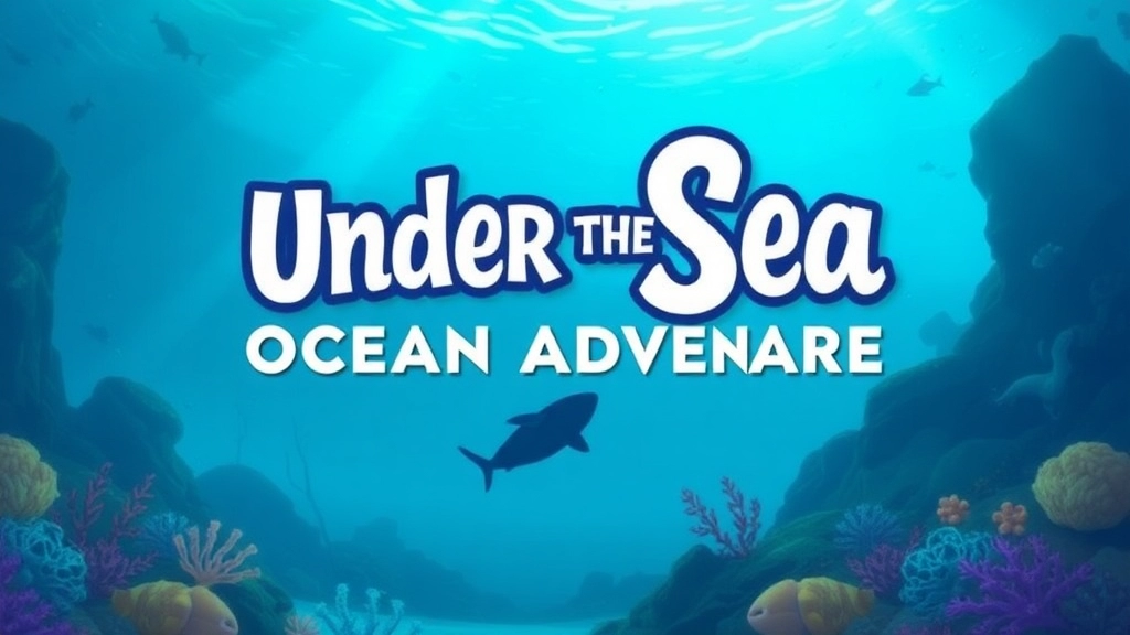 Under the Sea: Ocean Adventure Boards