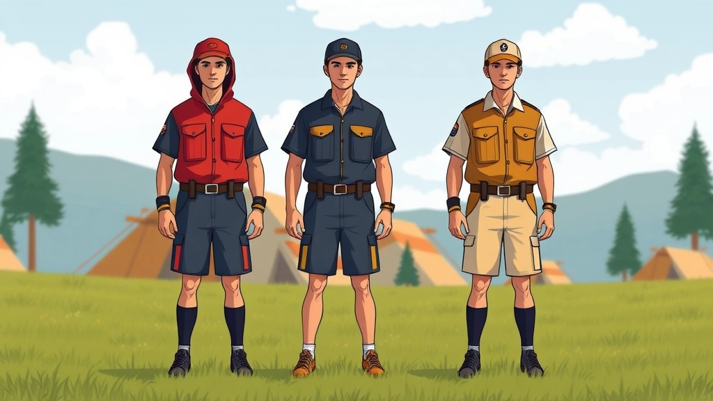 Variations of Uniforms Across Different Camps