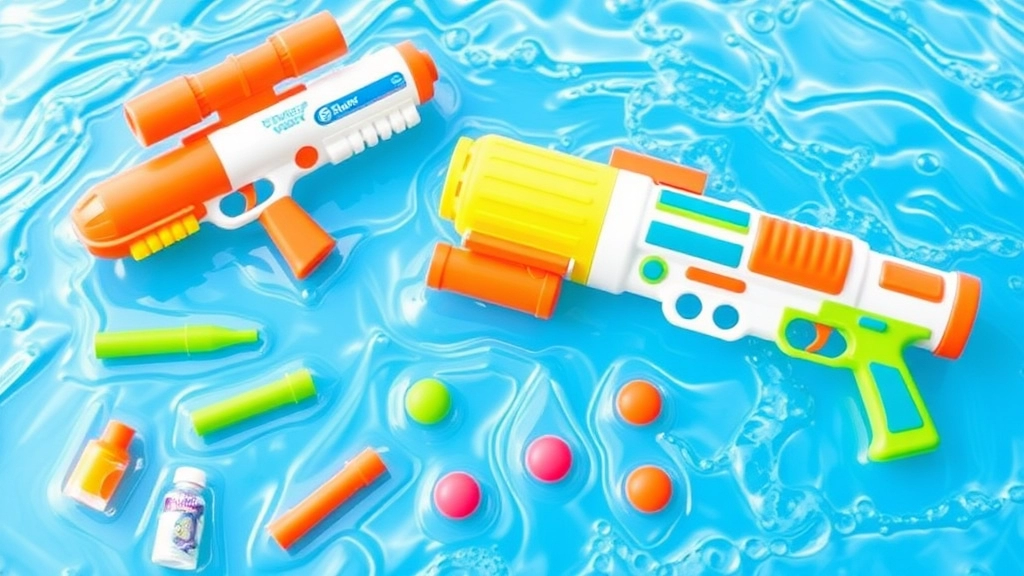 Water Blaster and Squirt Gun Games