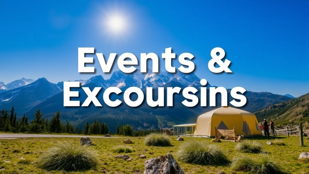 Weekly Events and Excursions