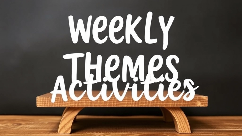 Weekly Themes and Activities