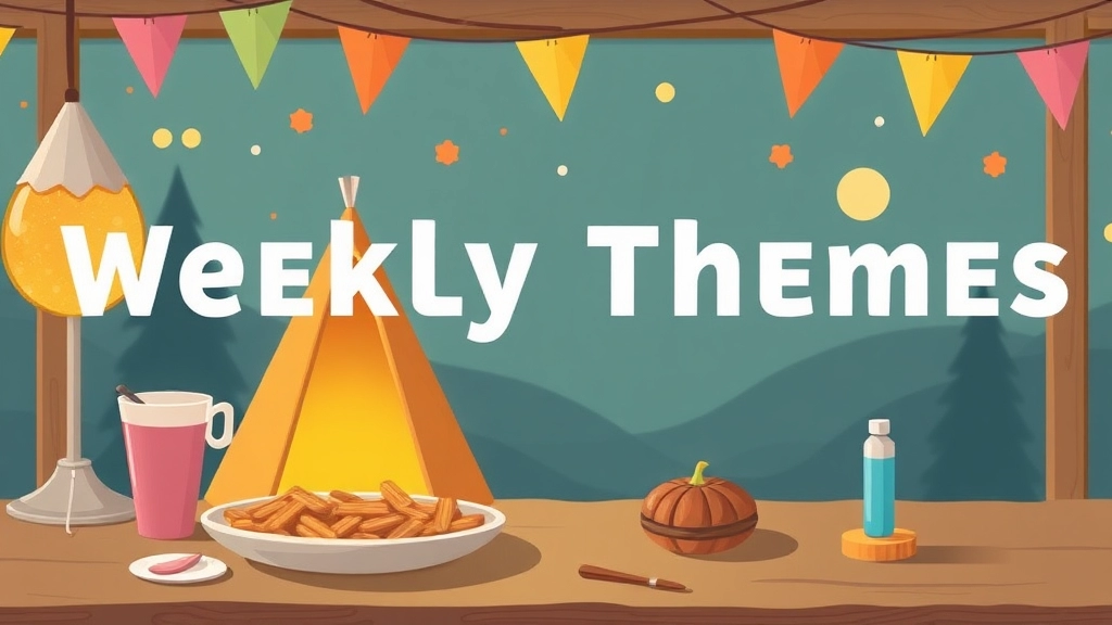 Weekly Themes and Special Events