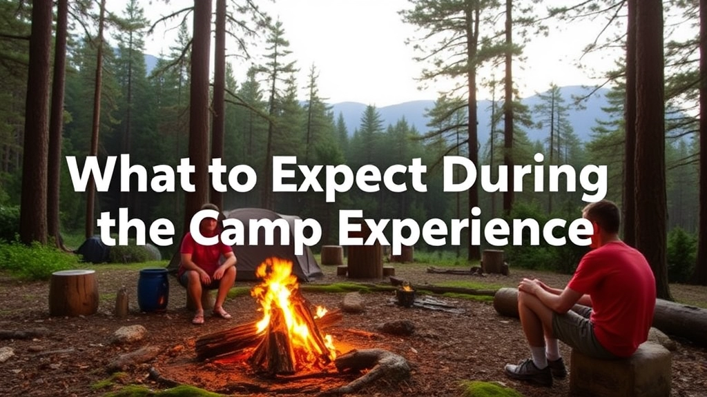 What to Expect During the Camp Experience