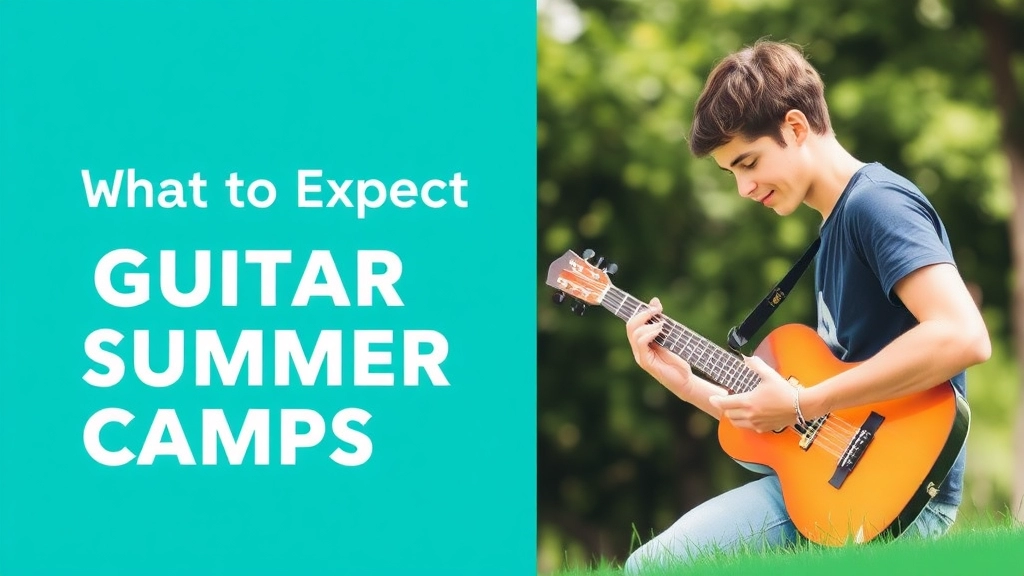 What to Expect at a Guitar Summer Camp