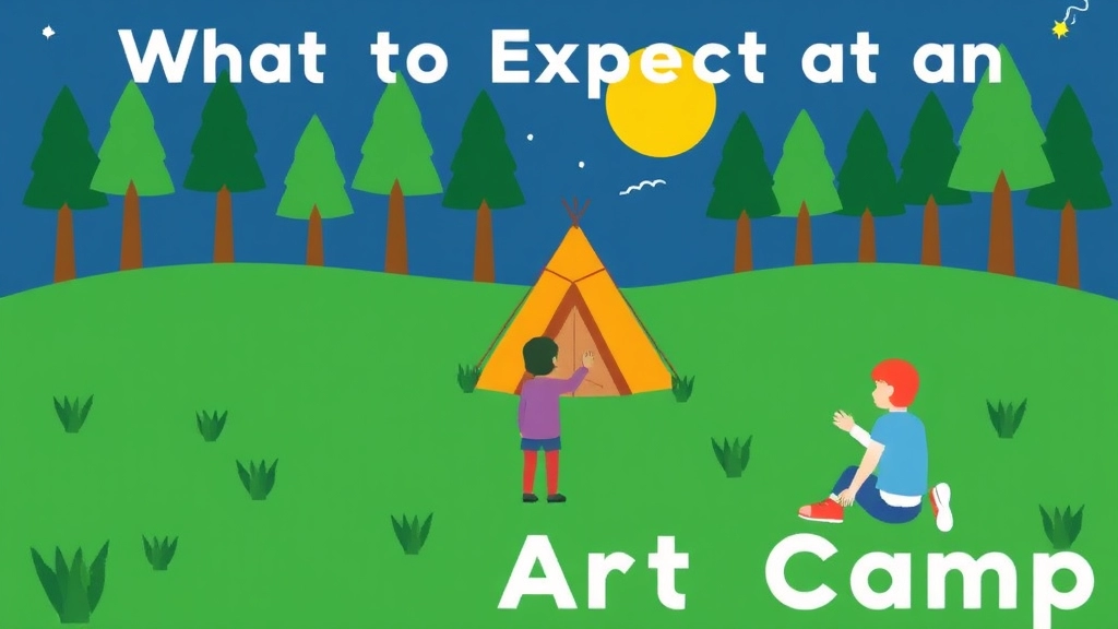 What to Expect at an Art Camp