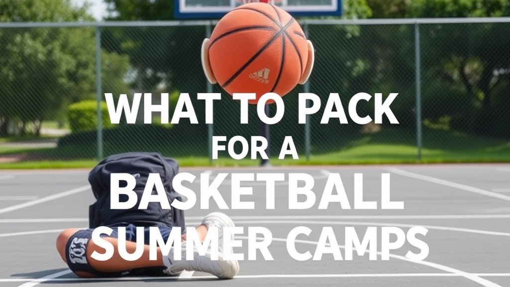 What to Pack for a Basketball Summer Camp