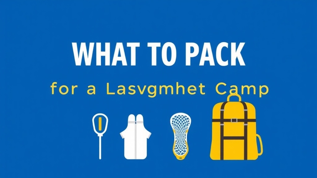 What to Pack for a Lacrosse Summer Camp