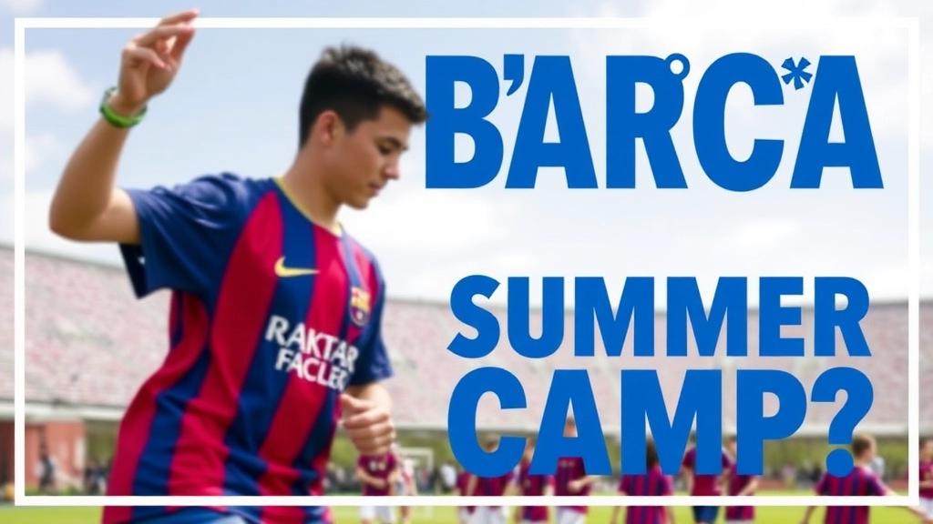 Why Choose Barça Summer Camp?