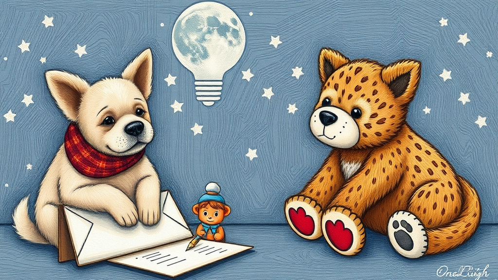 Writing Letters from Pets, Toys, or Favourite Items