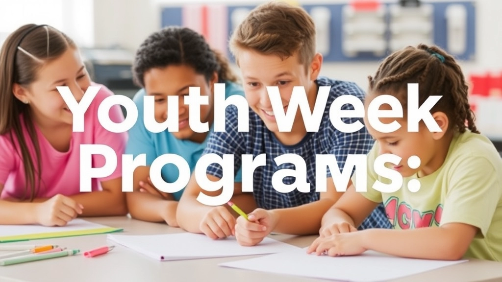 Youth Week Programs: What to Expect